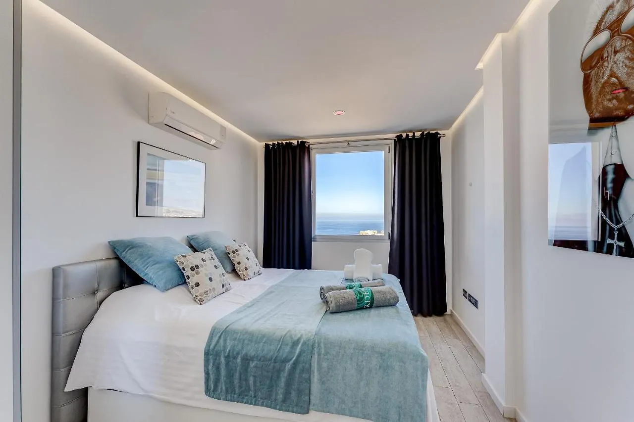 אדחה Ocean View Penthouse Blue Lagoon דירה